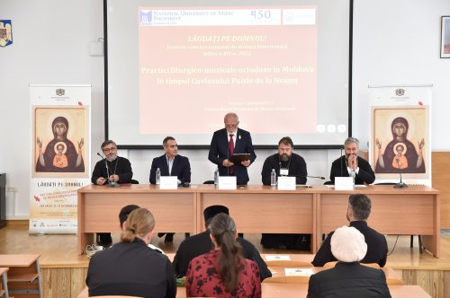 Deschiderea festivalului‑concurs „Laudați pe Domnul!”