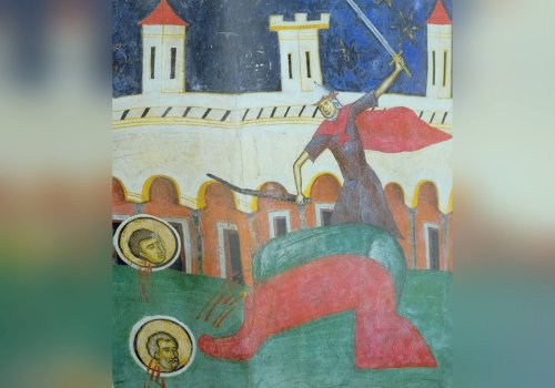 Sf. Sfinţit Mc. Teodot, episcopul Ancirei; Sf. Mc. Zenaida (Sâmbăta celor adormiţi - Moşii de vară)